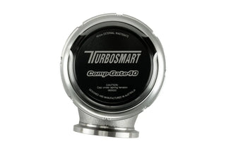 Turbosmart Gen4 CompGate40 External Wastegate: Fits Most Models 7PSI Black