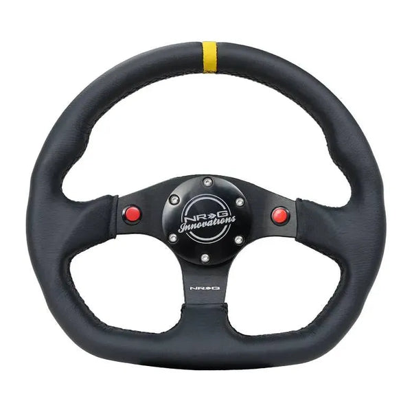 NRG Innovations Flat Bottom Steering Wheel | FastScions
