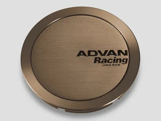 Advan Full Flat Center Cap 73mm Umber Bronze: Fits Most Models