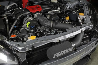 Perrin Cold Air Intake (Wrinkle Black): Toyota GR86 & Subaru BRZ 2.4L 2022 - 2026