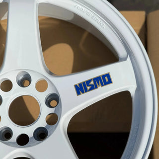Nismo LMGT4 / White | 18x9.5 | 5x114.3 | +12mm Offset
