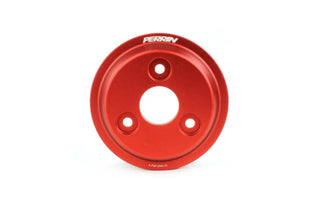 Perrin Water Pump Pulley (Red): Toyota GR86 & Subaru BRZ 2.4L 2022 - 2026