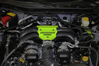 Perrin Engine Cover (Neon Yellow): Toyota GR86 & Subaru BRZ 2.4L 2022 - 2026