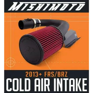 Mishimoto Cold Air Intake: Scion FR-S 2013-2016; Toyota 86 2017-2020; Subaru BRZ 2013-2020