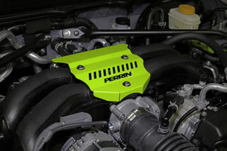 Perrin Engine Cover (Neon Yellow): Toyota GR86 & Subaru BRZ 2.4L 2022 - 2026