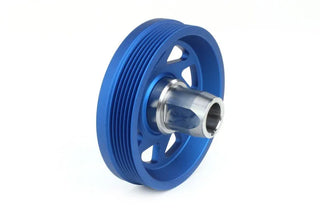 Perrin Lightweight Crank Pulley (Blue): Toyota GR86 & Subaru BRZ 2.4L 2022 - 2026