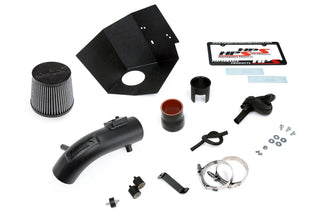 HPS Shortram Air Intake Kit: Scion iM 2016 1.8L w/ Heat Shield, Black