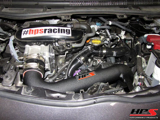 HPS Shortram Air Intake Kit: Scion iQ 2012 - 2015 1.3L US-Spec Black