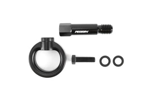 Perrin Rear Tow Hook Kit (Black): Toyota GR Supra 2020 - 2026