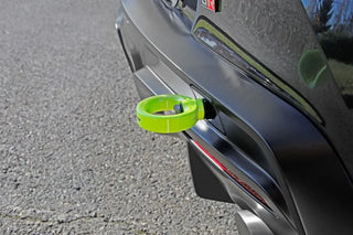 Perrin Rear Tow Hook Kit (Yellow): Toyota GR Supra 2020-2026