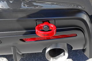 Perrin Rear Tow Hook Kit (Red): Toyota GR Supra 2020-2026