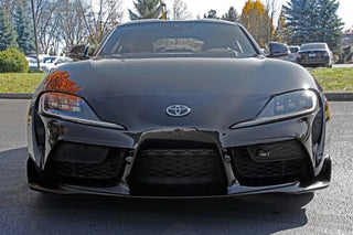 Perrin Front Tow Hook Kit (Black): Toyota GR Supra 2020 - 2026