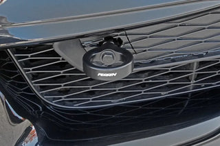 Perrin Front Tow Hook Kit (Black): Toyota GR Supra 2020 - 2026