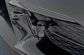 Perrin Front Tow Hook Kit (Black): Toyota GR Supra 2020 - 2026