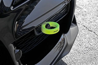 Perrin Front Tow Hook Kit (Yellow): Toyota GR Supra 2020 - 2026