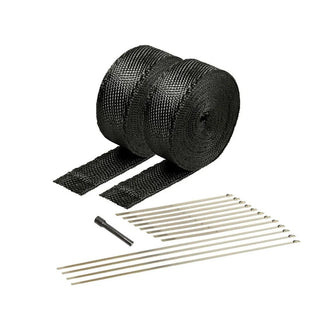 DEI Exhaust Wrap Kit: Fits Most Models w/ Locking Ties and Locking Tie Tool