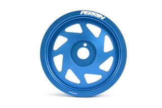 Perrin Lightweight Crank Pulley (Blue): Scion FRS (13-16) / Subaru BRZ (13-20) / Toyota 86 (17-20)