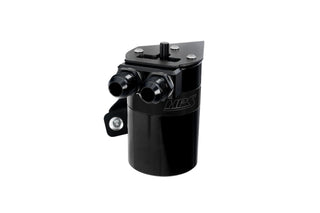 HPS Aluminum Oil Catch Can Kit: Toyota GR86 2022 - 2025 (FA24D) Black