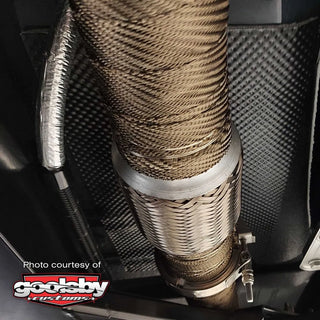 DEI Exhaust Wrap Kit: Fits Most Models w/ Stainless Steel Locking Ties and Locking Tie Tool