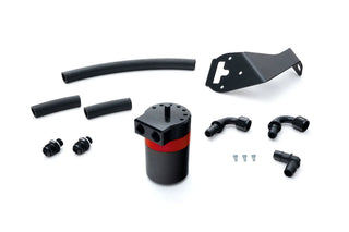 HPS Performance Aluminum Oil Catch Can Kit: Toyota GR86 2022 - 2025 (FA24D) & Subaru BRZ 2022 - 2026