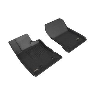 3D MAXpider Kagu Front Floormats (Black): Toyota GR86 & Subaru BRZ 2.4L 2022 - 2026