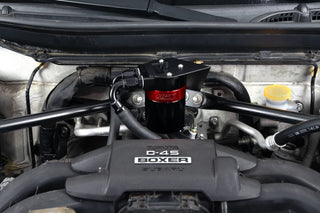 HPS Aluminum Oil Catch Can Kit: Fits Subaru BRZ, Toyota 86 & Scion FR-S