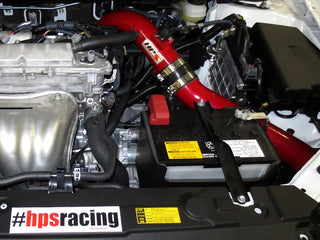 HPS Cold Air Intake Kit: Scion tC 2011 - 2016 Converts to Shortram, Red