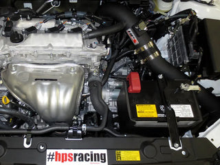 HPS Cold Air Intake Kit: Scion tC 2011 - 2016 Converts to Shortram, Black
