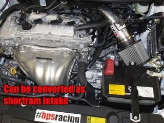 HPS Cold Air Intake Kit: Scion tC 2011 - 2016 w/ Converts to Shortram, Polish