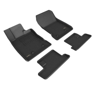 3D MAXpider Kagu Floormats Set (Black, Both Rows): Subaru BRZ 2022 - 2026