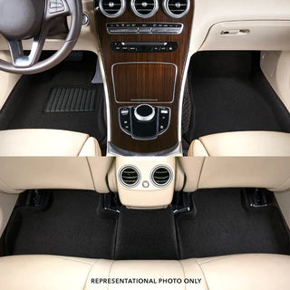 3D MAXpider Kagu Rear Floormats (Black): Scion iM 2016 / Toyota Corolla iM 2016 - 2018