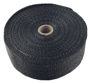 Torque Solution Exhaust Wrap: Fits Most Models 2 Inch Wide x 50 Feet Long Black Fiberglass