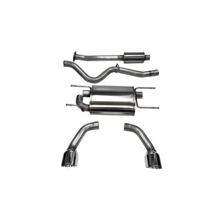 CORSA Performance Polished Sport Cat-Back Exhaust: Fits FR-S/86/BRZ