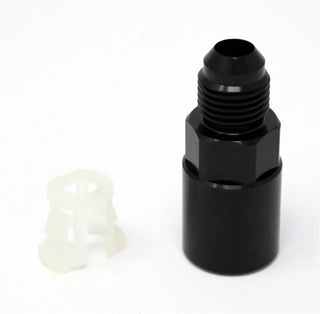 Torque Solution Quick Disconnect Adapter Fitting: 3/8" SAE To -8AN Male Flare