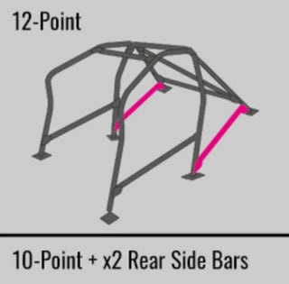 Cusco 6Pt Chromoly Dash Escape Roll Cage: Toyota 86 (17-20), Subaru BRZ (13-20) & Scion FR-S (13-16)