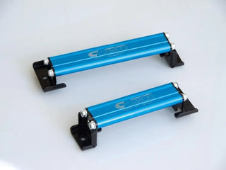 Cusco Battery Tie Down: Subaru BRZ (13-20), Scion FR-S (13-16) & Toyota 86 (17-20) Blue 128mm