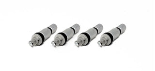Torque Solution Billet TPMS Valve Stem (Silver): Fits Most Subaru Models