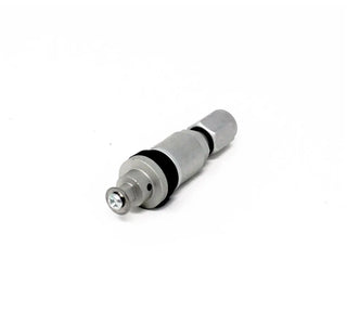 Torque Solution Billet TPMS Valve Stem (Silver): Fits Most Subaru Models