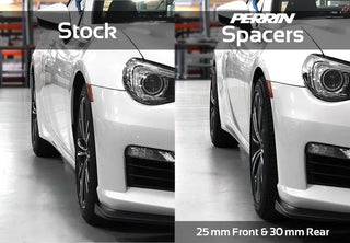 Perrin 30mm Wheel Spacers: Fits Toyota 86, BRZ, FR-S, GR86 & WRX STI
