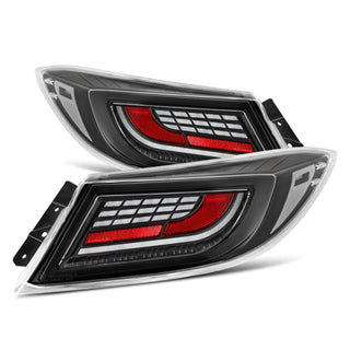 AlphaRex LUXX LED Tail Lights (Alpha-Black): Toyota GR86 & Subaru BRZ 2.4L 2022 - 2026