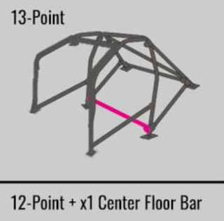 Cusco Cage 13Pt Safety Cage: Fits Most BRZ/FR-S/86 Models