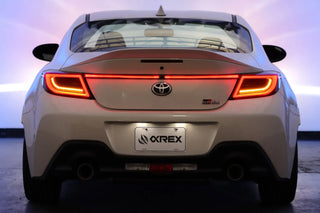 AlphaRex LUXX LED Tail Lights (Alpha-Black): Toyota GR86 & Subaru BRZ 2.4L 2022 - 2026