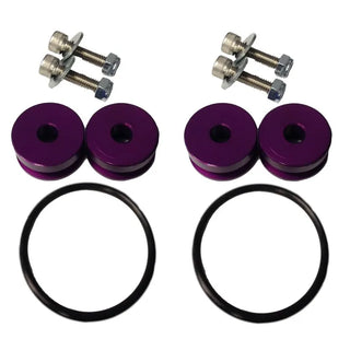Torque Solution Billet Bumper Quick Release Kit Purple: Fits Most Models