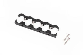 Radium Engineering Hose Separator 5 Way Clamp: Fits Most Models