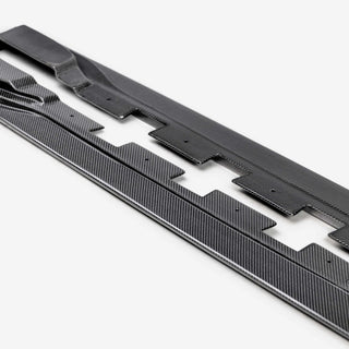Seibon MB Carbon Fiber Side Skirts (PAIR): Toyota GR86 & Subaru BRZ 2.4L 2022 - 2026