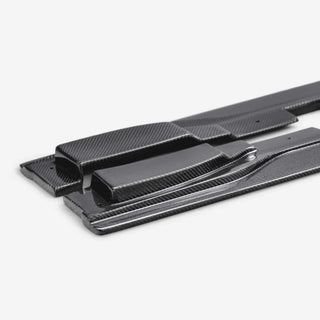 Seibon MB Carbon Fiber Side Skirts (PAIR): Toyota GR86 & Subaru BRZ 2.4L 2022 - 2026