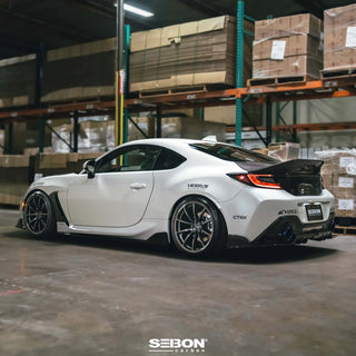 Seibon MB Carbon Fiber Rear Spoiler: Toyota GR86 & Subaru BRZ 2.4L 2022 - 2026