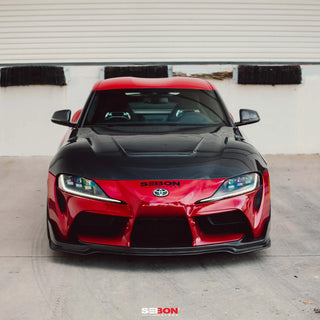 Seibon VS Carbon Fiber Hood (Double-Sided): Toyota GR Supra 2020 - 2026