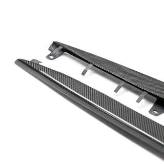 Seibon OEM Carbon Fiber Side Skirts: Toyota GR Supra 2020 - 2026