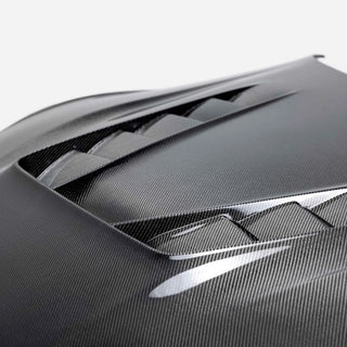 Seibon TV Carbon Fiber Hood (Double-Sided): Toyota GR Supra 2020 - 2026
